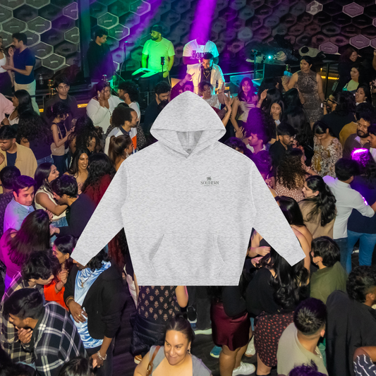 Essentials Hoodie - Green on Gray